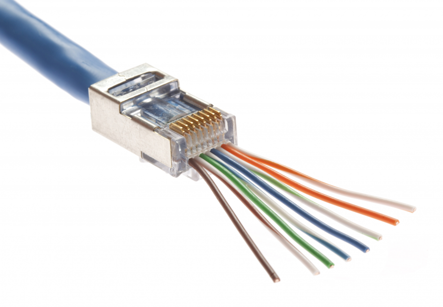 Shielded EZ-RJ45® for CAT5e & CAT6 with Internal Ground ... voip to rj11 wiring diagram 