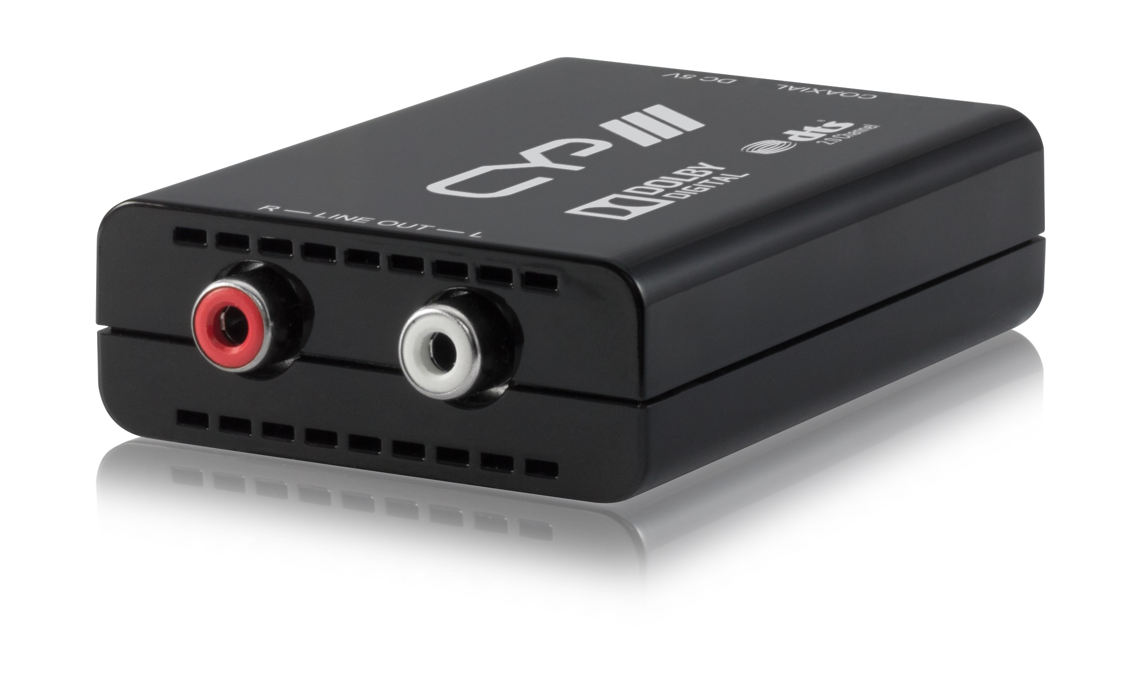 Dolby Digital to Analog Audio Converter Decoder -SPDIF/Coaxial